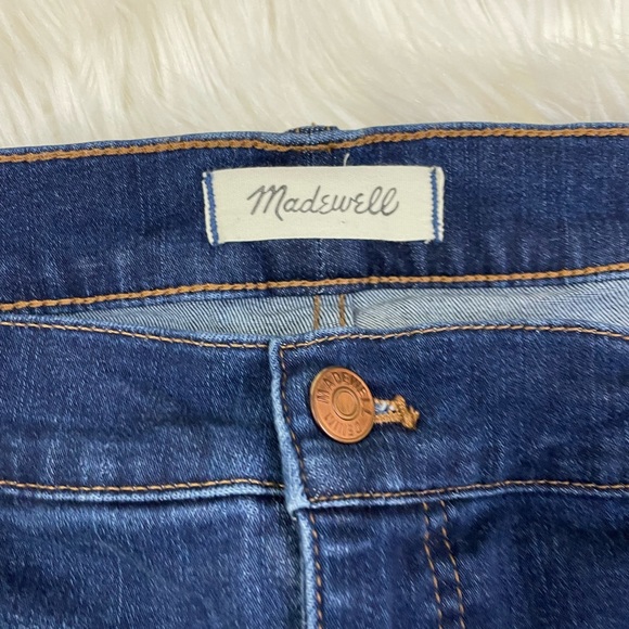 Madewell Roadtripper High Rise Denim Blue Jeans Plus Size 36 - Picture 3 of 9